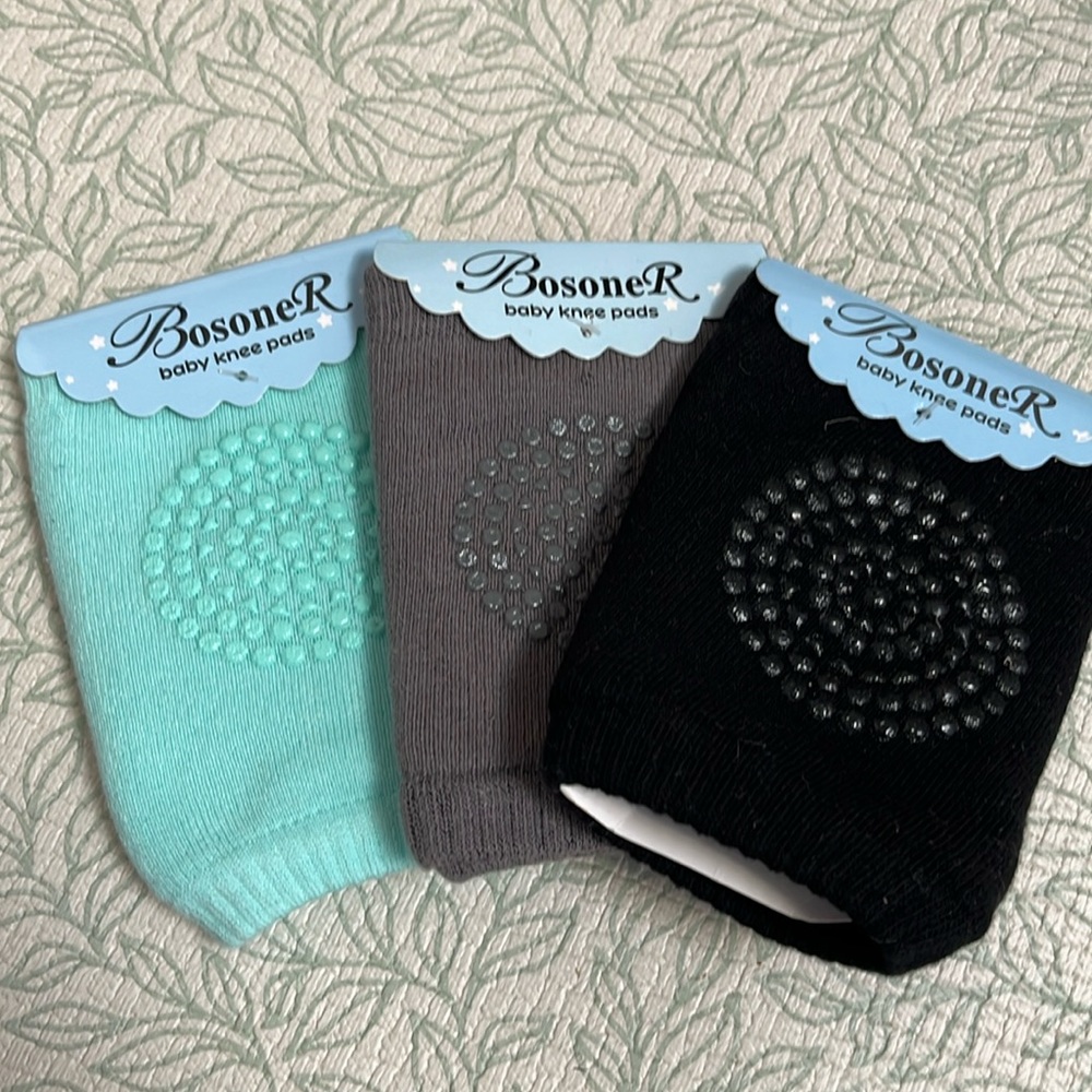 Set of 3 baby knee pads